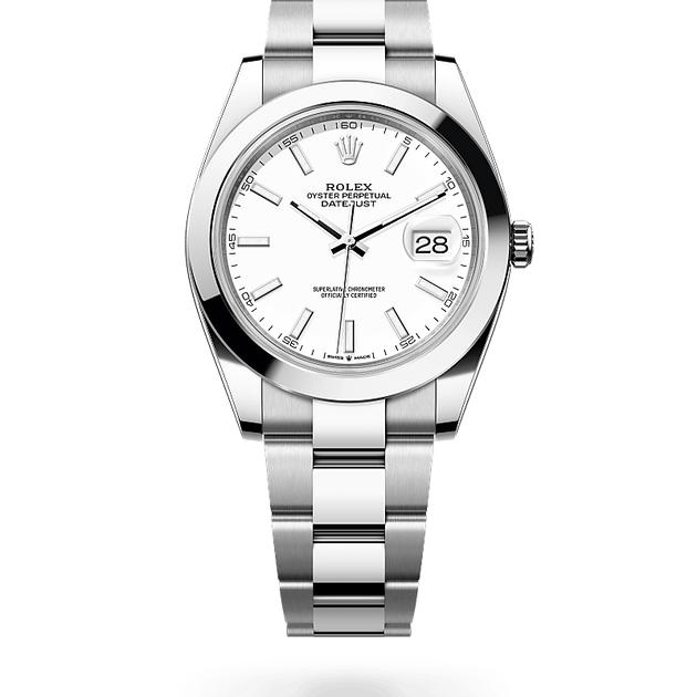  in Oystersteel, M126300-0005 - H.L. Gross Jewelers