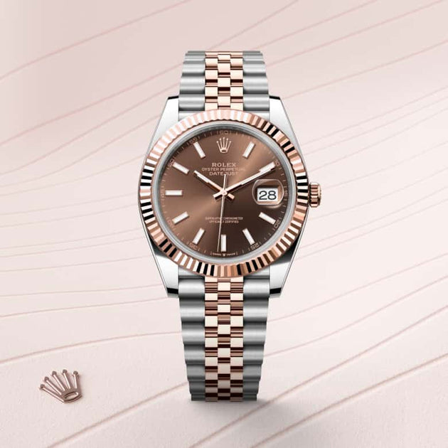  in Everose Rolesor - combination of Oystersteel and Everose gold, M126331-0002 - H.L. Gross Jewelers