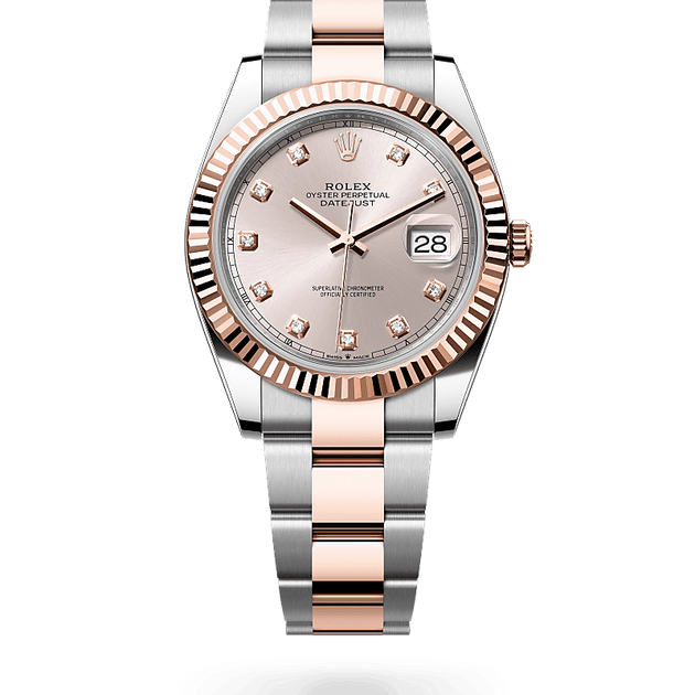  in Everose Rolesor - combination of Oystersteel and Everose gold, M126331-0007 - H.L. Gross Jewelers
