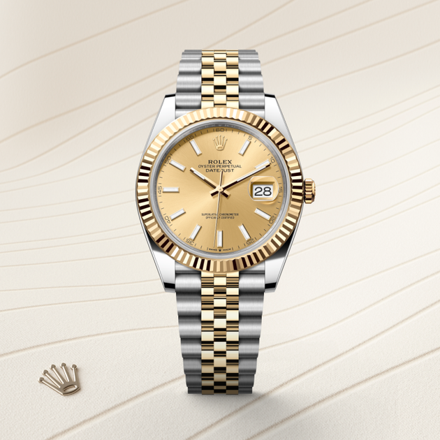  in Yellow Rolesor - combination of Oystersteel and yellow gold, M126333-0010 - H.L. Gross Jewelers