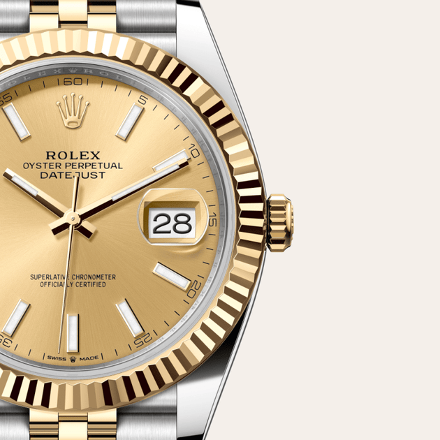 in Yellow Rolesor - combination of Oystersteel and yellow gold, M126333-0010 - H.L. Gross Jewelers