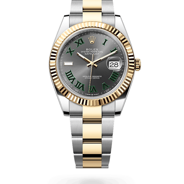  in Yellow Rolesor - combination of Oystersteel and yellow gold, M126333-0019 - H.L. Gross Jewelers