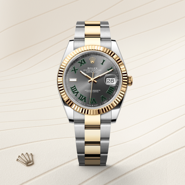 Oyster, 41 mm, Oystersteel and yellow gold