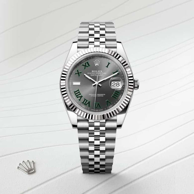 Oyster, 41 mm, Oystersteel and white gold