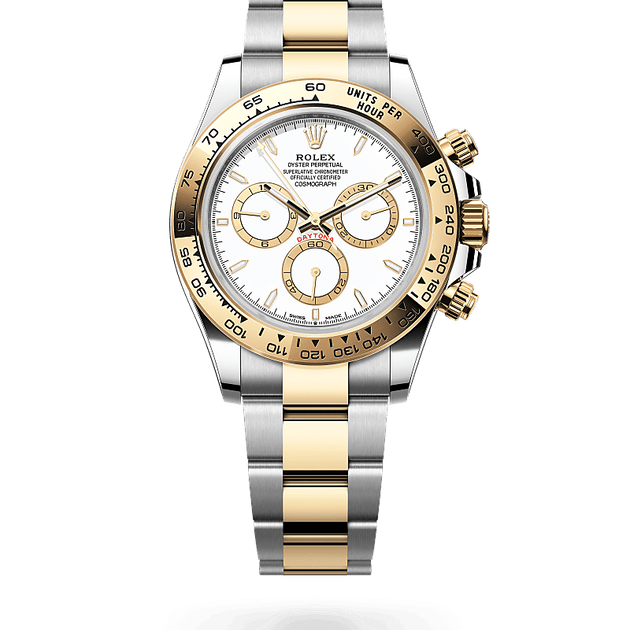 Rolex Cosmograph Daytona in Yellow Rolesor - combination of Oystersteel and yellow gold, M126503-0001 - H.L. Gross Jewelers