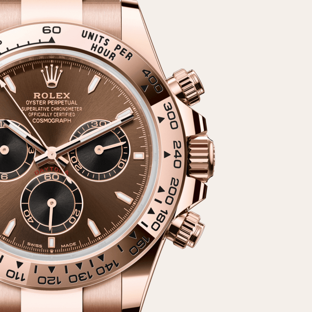  in 18 ct Everose gold, M126505-0005 - H.L. Gross Jewelers