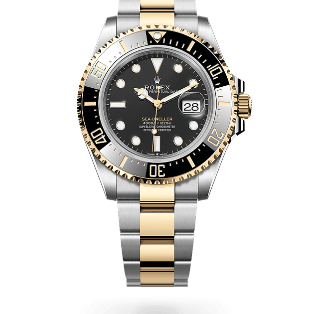  in Yellow Rolesor - combination of Oystersteel and yellow gold, M126603-0001 - H.L. Gross Jewelers