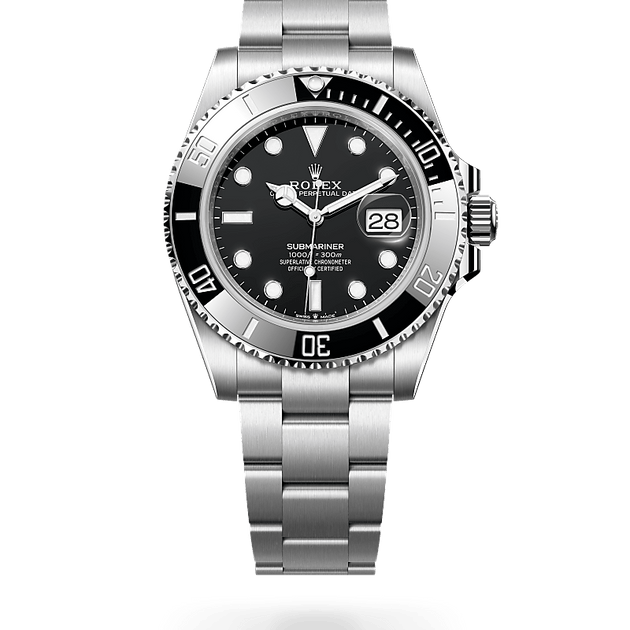  in Oystersteel, M126610LN-0001 - H.L. Gross Jewelers