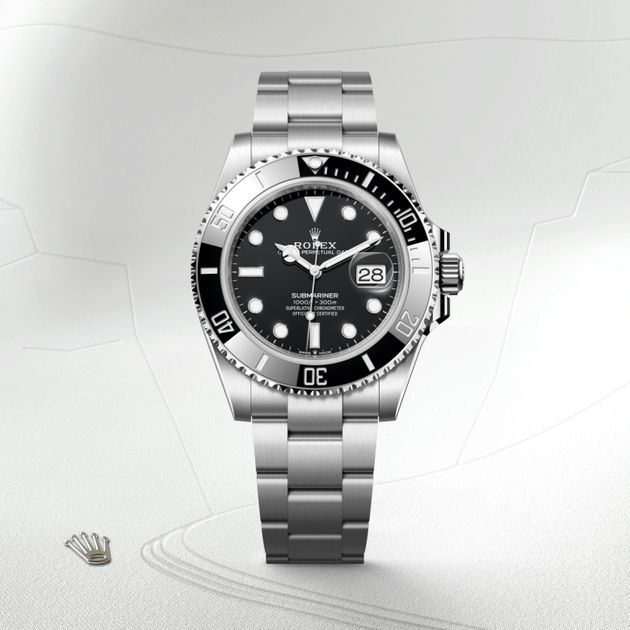  in Oystersteel, M126610LN-0001 - H.L. Gross Jewelers