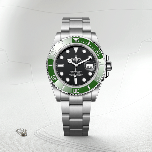  in Oystersteel, M126610LV-0002 - H.L. Gross Jewelers