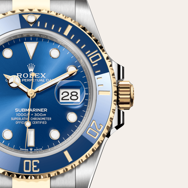  in Yellow Rolesor - combination of Oystersteel and yellow gold, M126613LB-0002 - H.L. Gross Jewelers