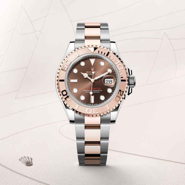 Rolex Yacht-Master in Everose Rolesor - combination of Oystersteel and Everose gold, M126621-0001 - H.L. Gross Jewelers