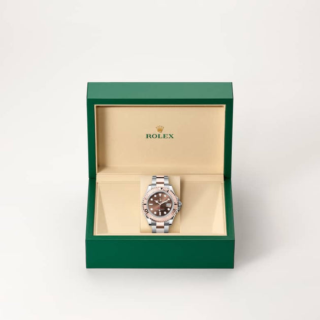 Rolex Yacht-Master in Everose Rolesor - combination of Oystersteel and Everose gold, M126621-0001 - H.L. Gross Jewelers