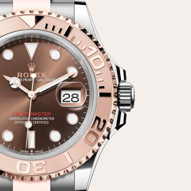 Rolex Yacht-Master in Everose Rolesor - combination of Oystersteel and Everose gold, M126621-0001 - H.L. Gross Jewelers