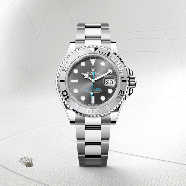  in Rolesium - combination of Oystersteel and platinum, M126622-0001 - H.L. Gross Jewelers