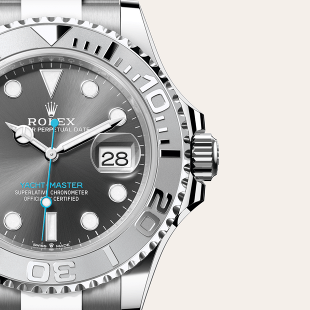Oyster, 40 mm, Oystersteel and platinum