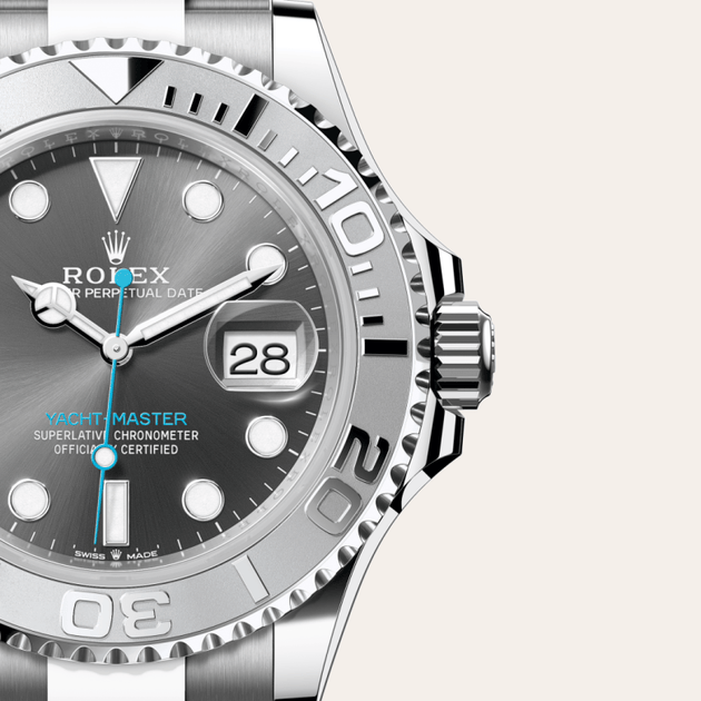  in Rolesium - combination of Oystersteel and platinum, M126622-0001 - H.L. Gross Jewelers