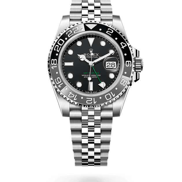 Rolex GMT-Master II in Oystersteel, M126710GRNR-0003 - H.L. Gross Jewelers