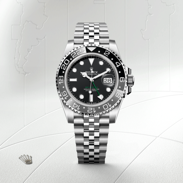 Rolex GMT-Master II in Oystersteel, M126710GRNR-0003 - H.L. Gross Jewelers