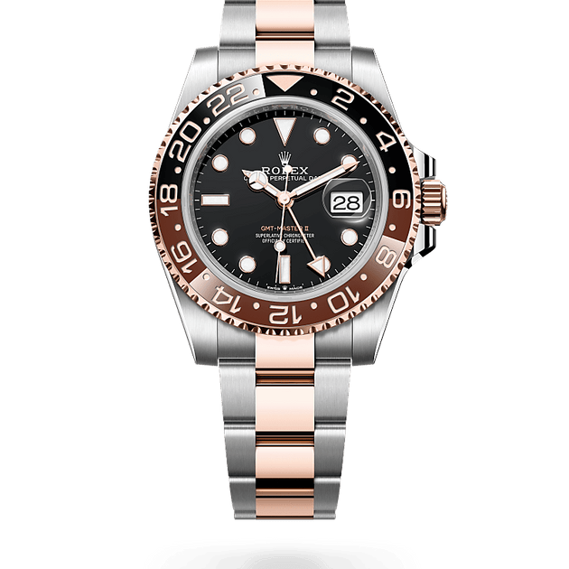 in Everose Rolesor - combination of Oystersteel and Everose gold, M126711CHNR-0002 - H.L. Gross Jewelers