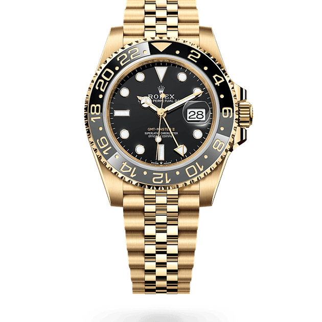  in 18 ct yellow gold, M126718GRNR-0001 - H.L. Gross Jewelers