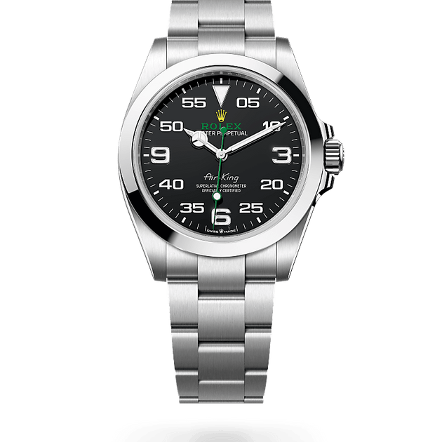 Rolex Air-King in Oystersteel, M126900-0001 - H.L. Gross Jewelers