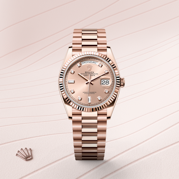 Oyster, 36 mm, Everose gold