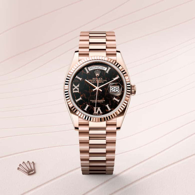 Oyster, 36 mm, Everose gold