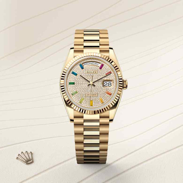 Oyster, 36 mm, yellow gold