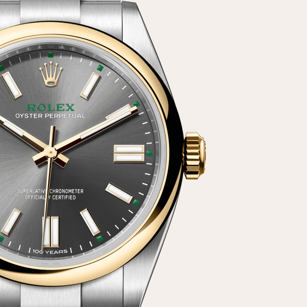 Oyster, 41 mm, Oystersteel and yellow gold