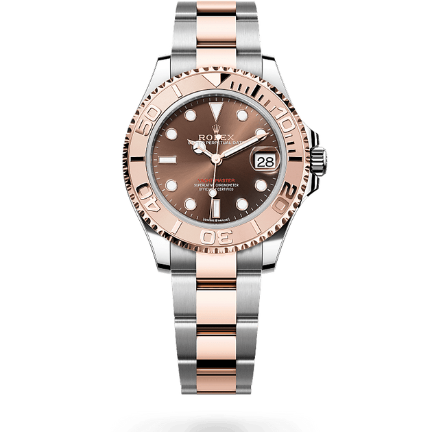  in Everose Rolesor - combination of Oystersteel and Everose gold, M268621-0003 - H.L. Gross Jewelers