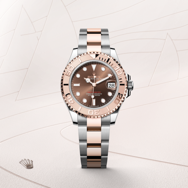 Oyster, 37 mm, Oystersteel and Everose gold