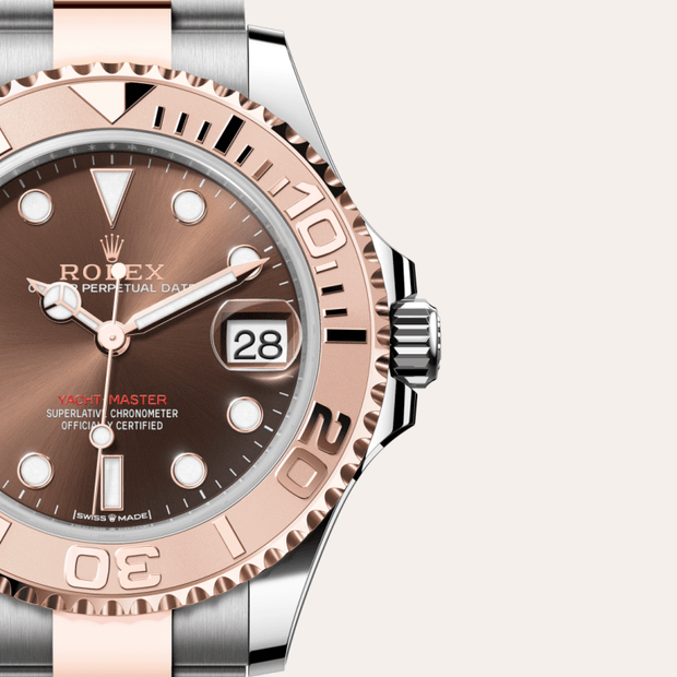 Oyster, 37 mm, Oystersteel and Everose gold