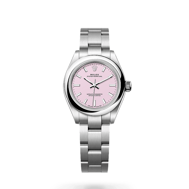 Rolex Oyster Perpetual in Oystersteel, M276200-0009 - H.L. Gross Jewelers