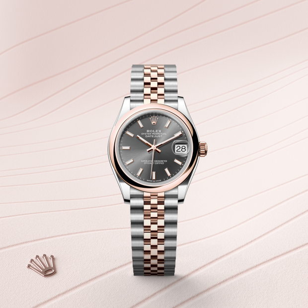 Oyster, 31 mm, Oystersteel and Everose gold