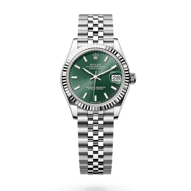  in White Rolesor - combination of Oystersteel and white gold, M278274-0018 - H.L. Gross Jewelers