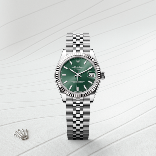  in White Rolesor - combination of Oystersteel and white gold, M278274-0018 - H.L. Gross Jewelers