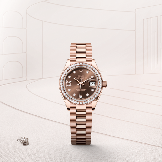  in 18 ct Everose gold, M279135RBR-0001 - H.L. Gross Jewelers