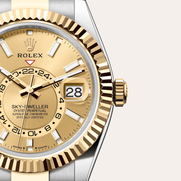  in Yellow Rolesor - combination of Oystersteel and yellow gold, M336933-0001 - H.L. Gross Jewelers
