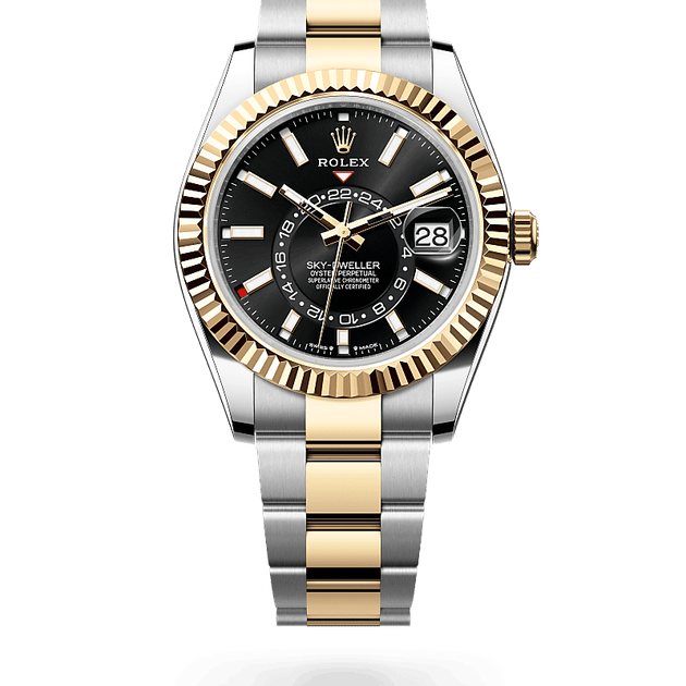  in Yellow Rolesor - combination of Oystersteel and yellow gold, M336933-0003 - H.L. Gross Jewelers