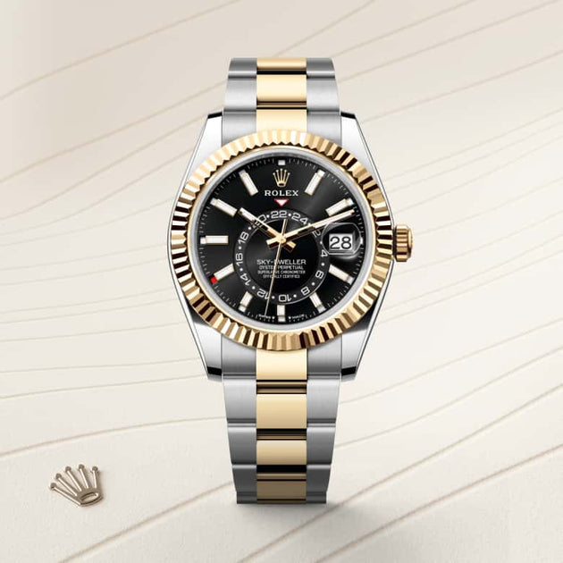  in Yellow Rolesor - combination of Oystersteel and yellow gold, M336933-0003 - H.L. Gross Jewelers