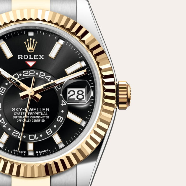  in Yellow Rolesor - combination of Oystersteel and yellow gold, M336933-0003 - H.L. Gross Jewelers