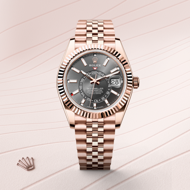 Oyster, 42 mm, Everose gold
