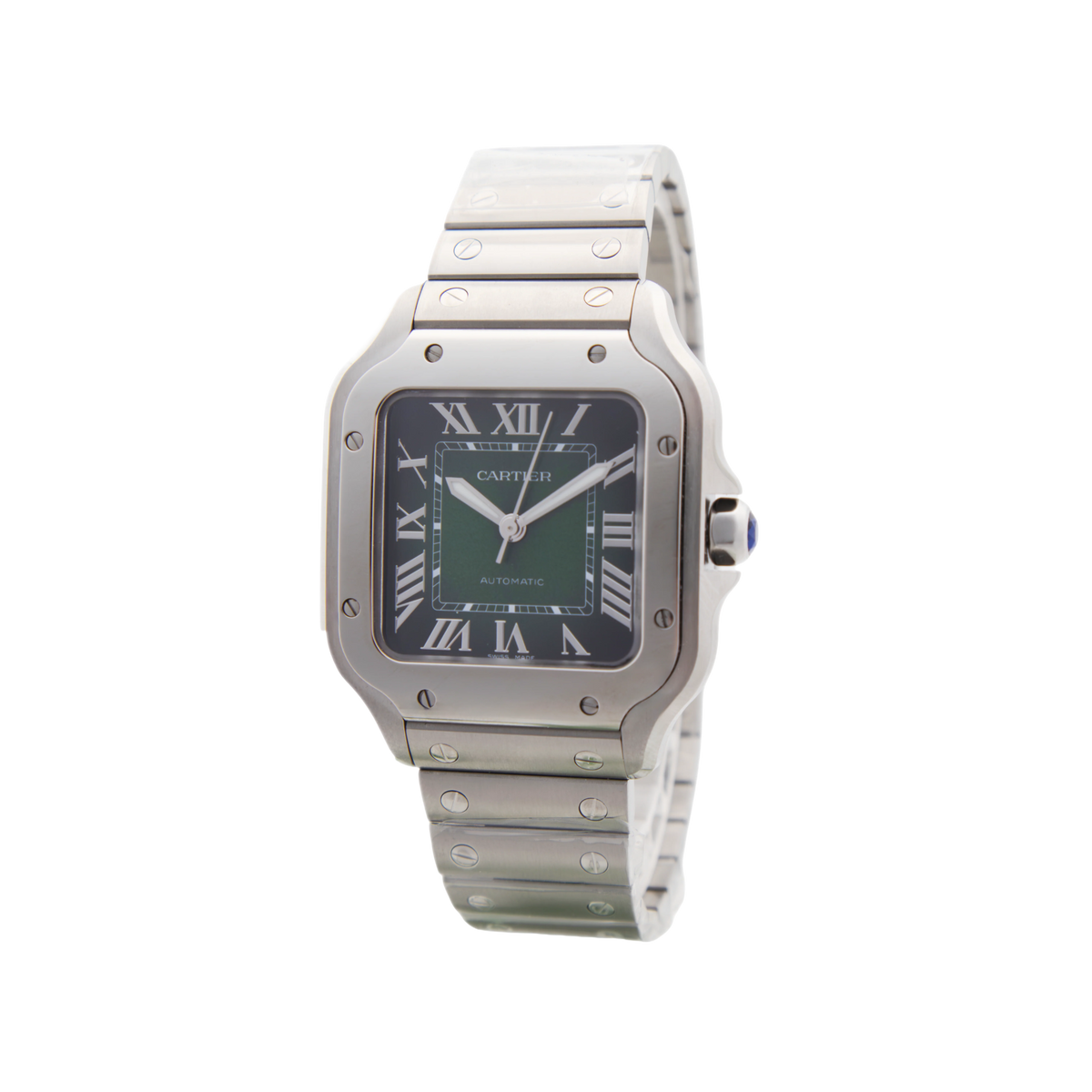 Pre-Owned Cartier Medium Santos 4075