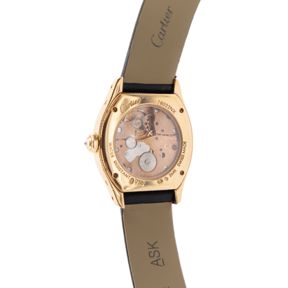 Pre-Owned Cartier Tortue With Diamond Bezel 2645